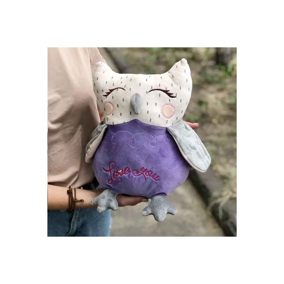 Plush toy owl photo