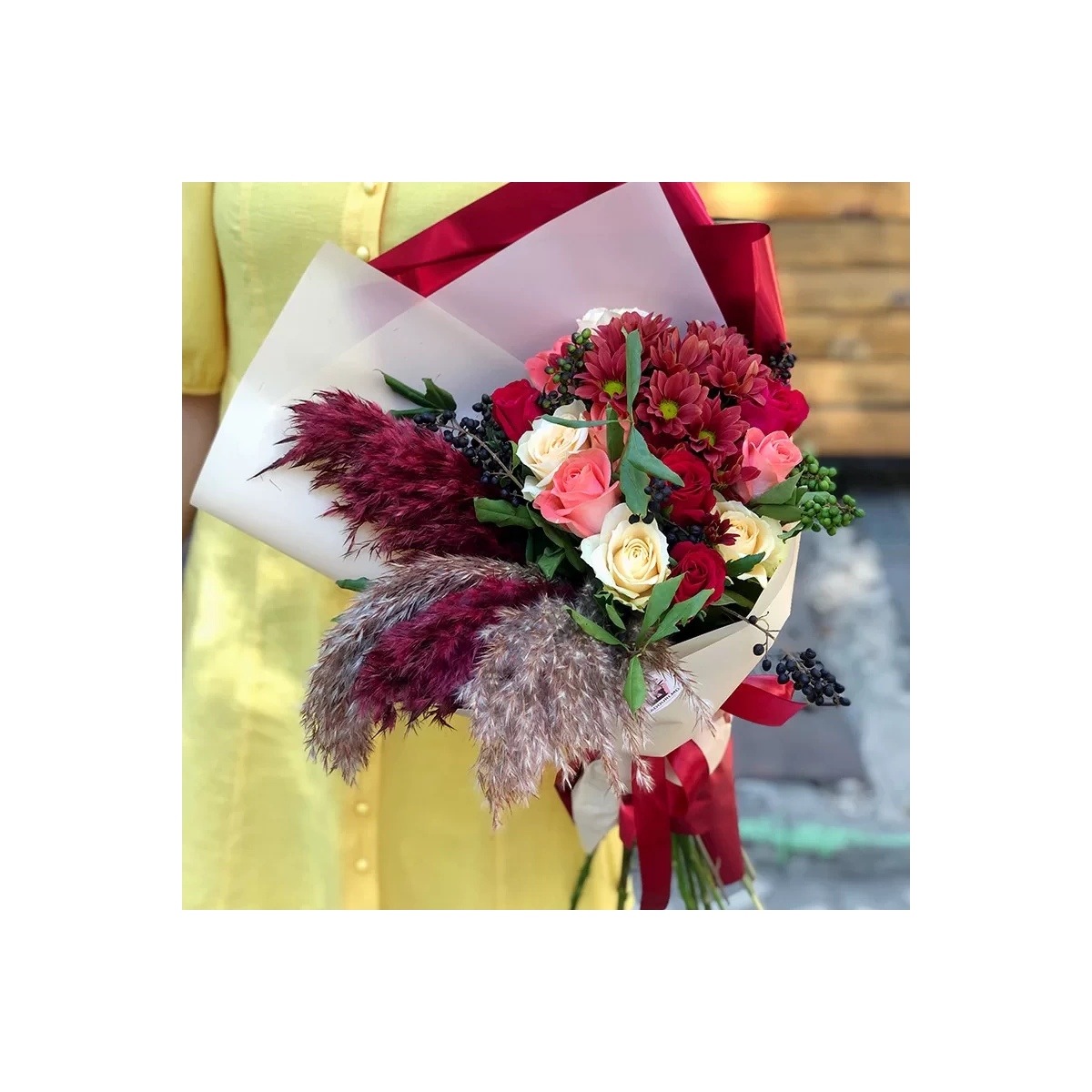 Buchet cu stuf fotografie