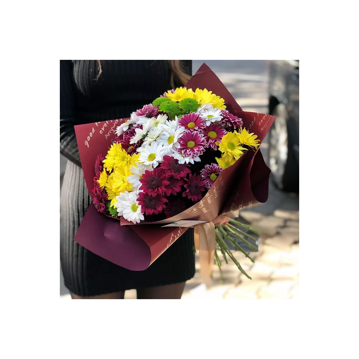 Autumn flowers bouquet photo