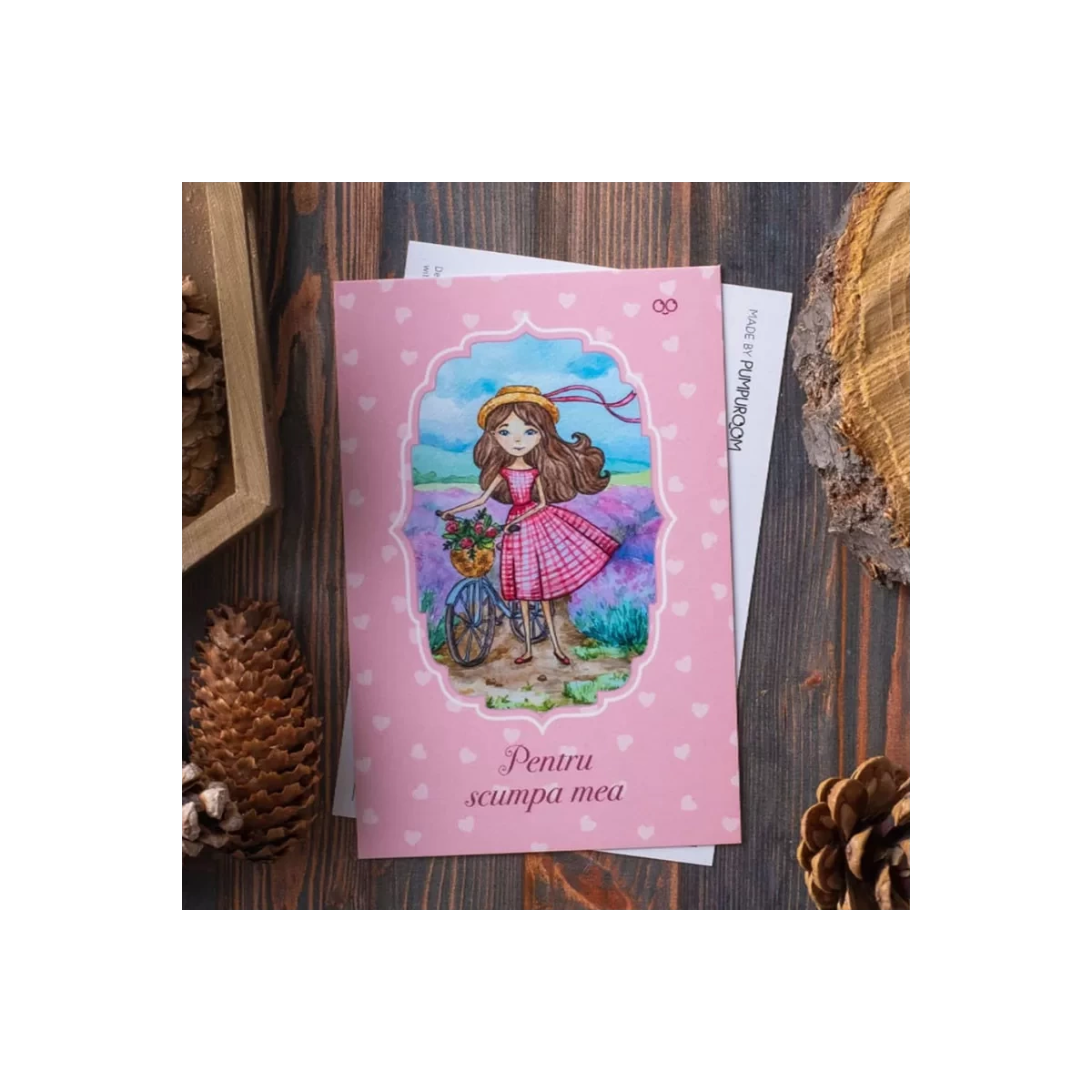 Postcard "Pentru Scumpa Mea"
