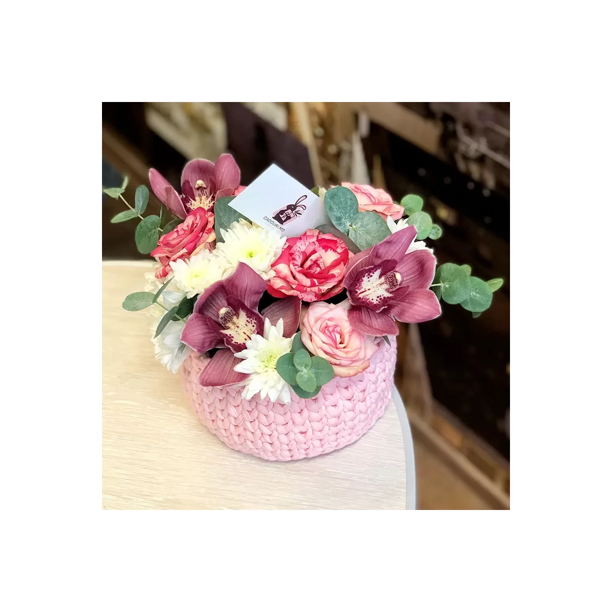 Flower basket photo