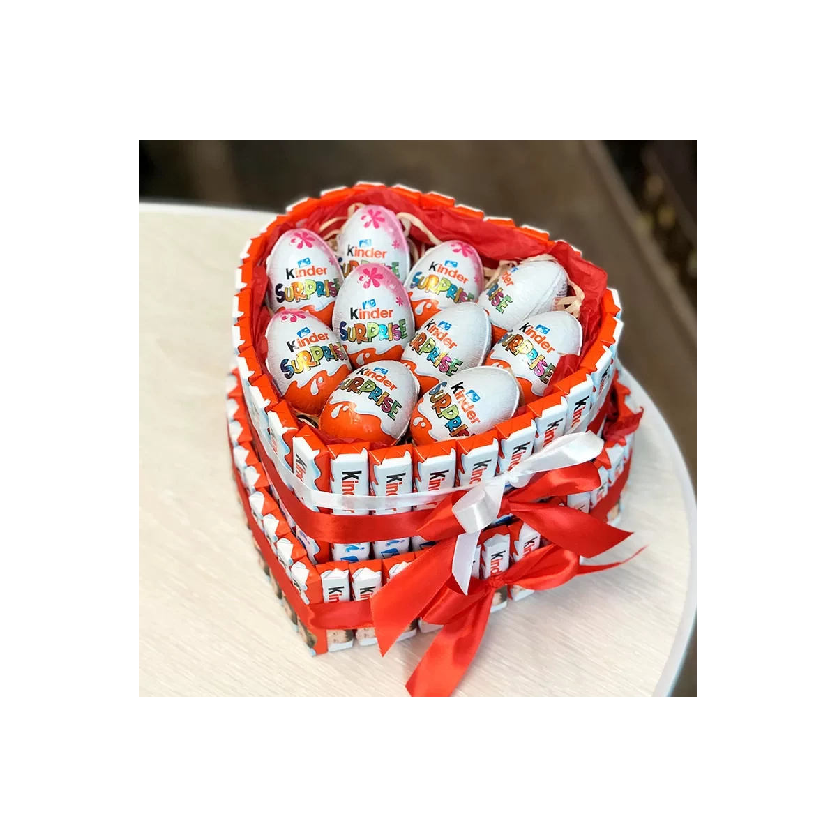 Kinder Heart Cake