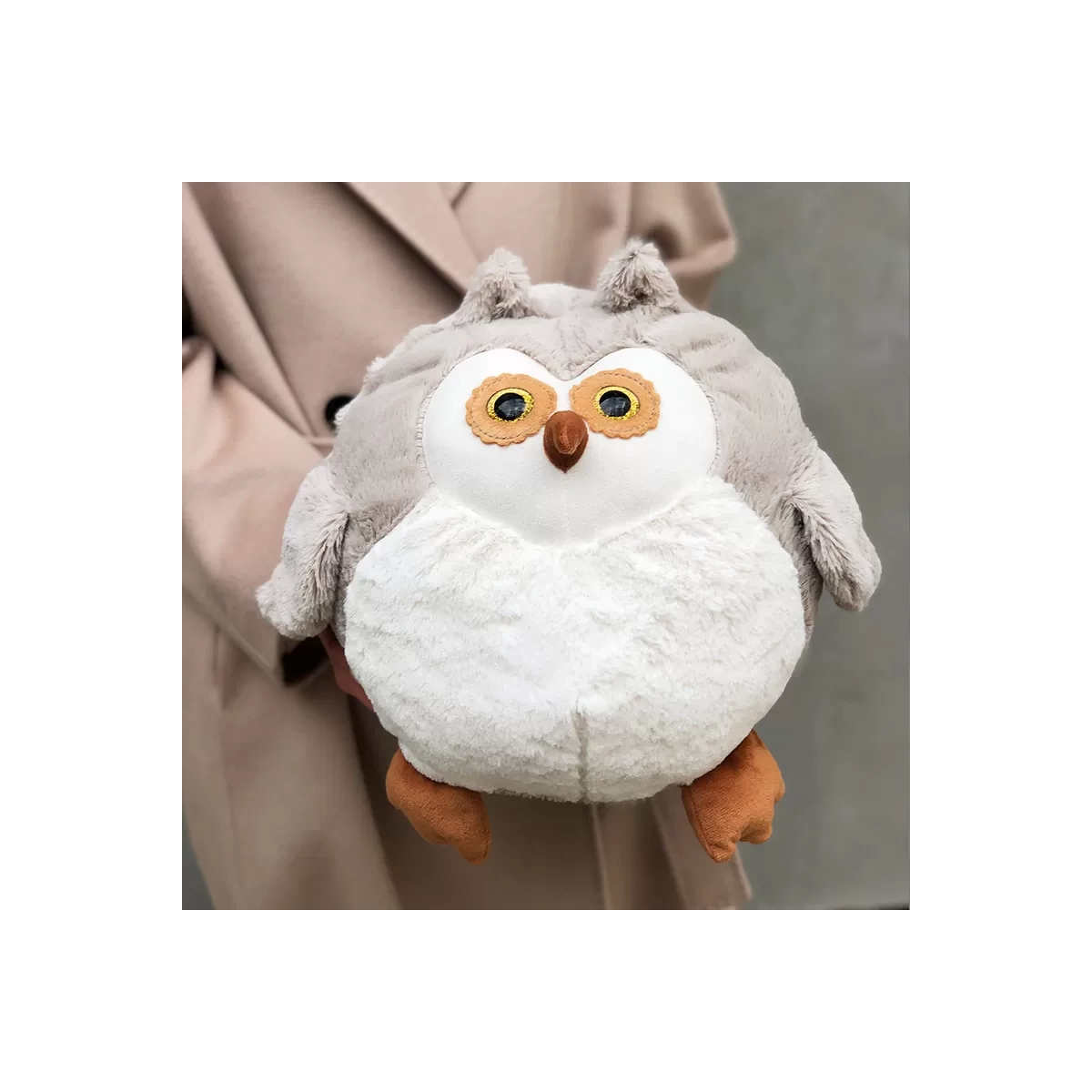Pernă Bufniță Mică - 28 cm
