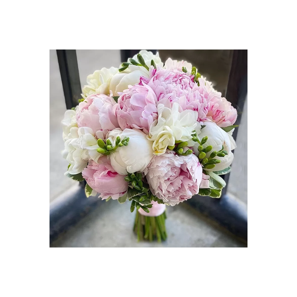 Bridal Bouquet of Dutch Peonies