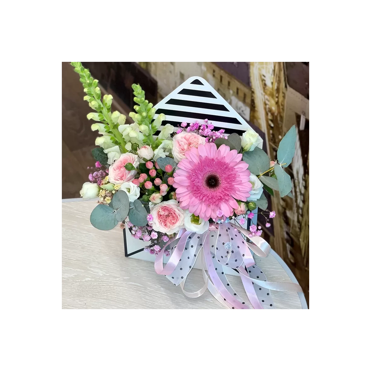 Flowers in a Box  "A Letter from Unicorn"