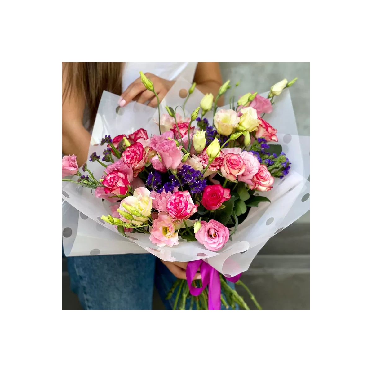 Bouquet "Pink Veil"