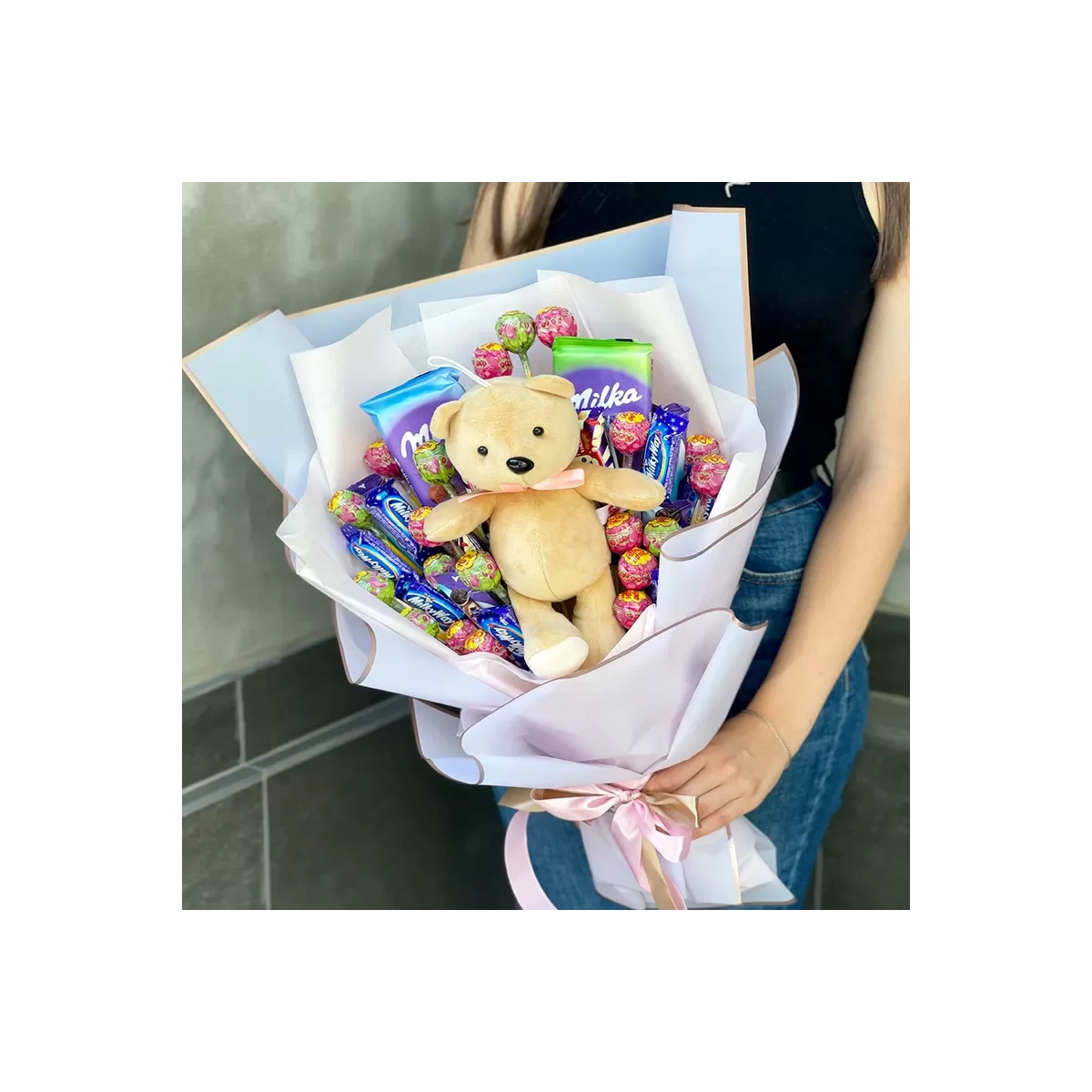 Chupa Chups Bear Bouquet