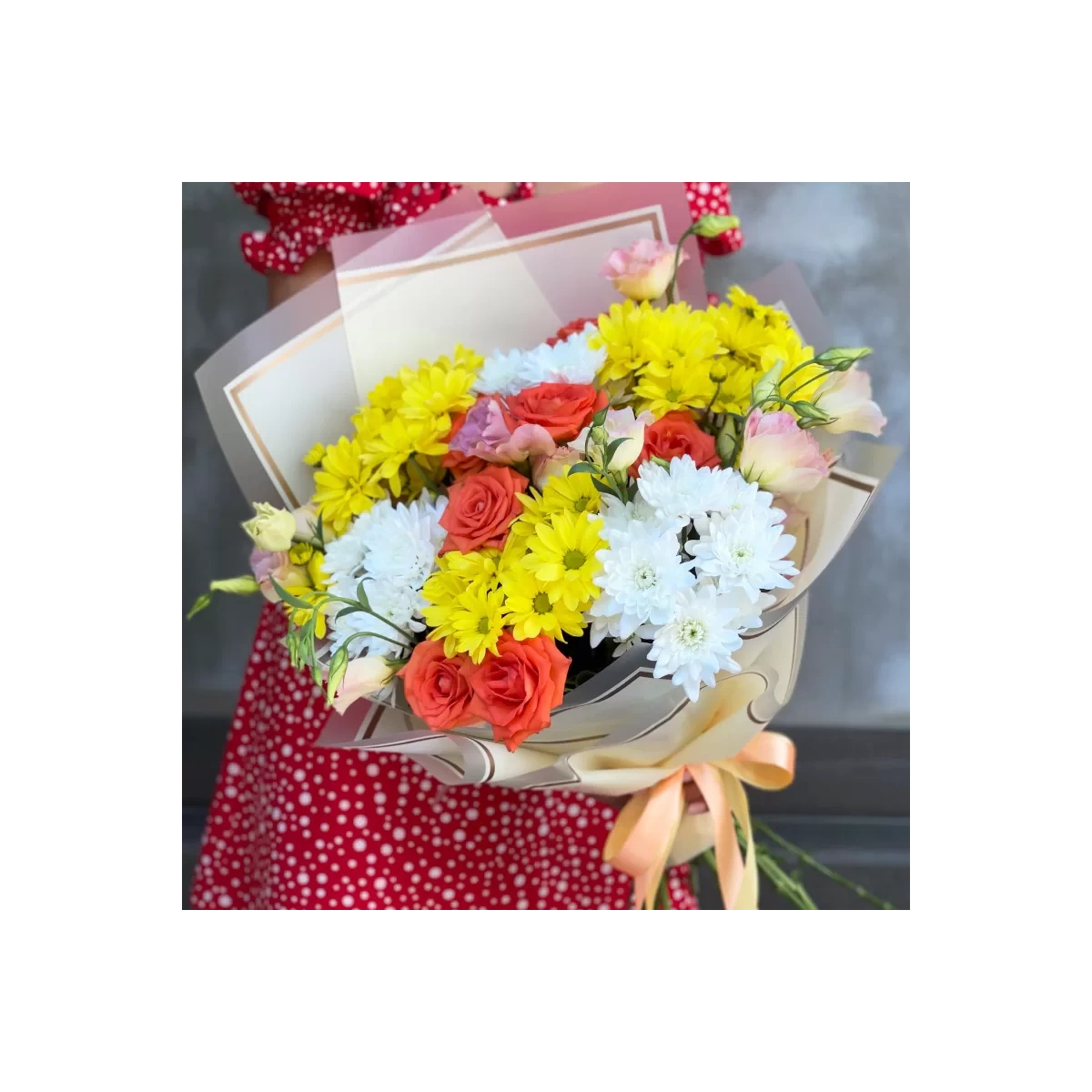 Bouquet "Colored Rays"