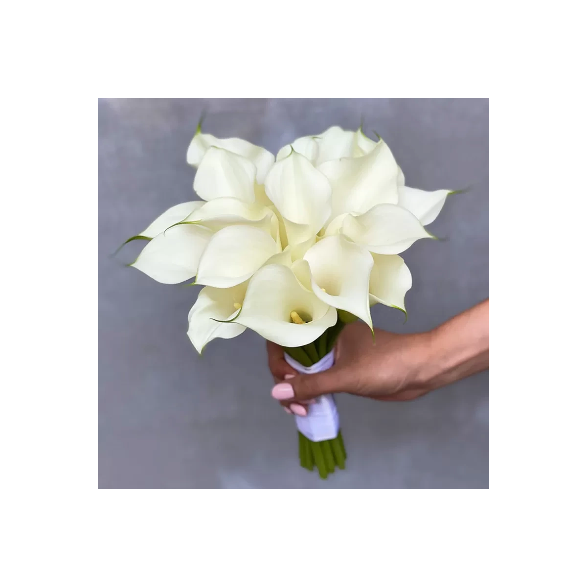 Buchet de mireasă din calla alba Chișinău, Moldova | Salon floristic - Cadouri MD