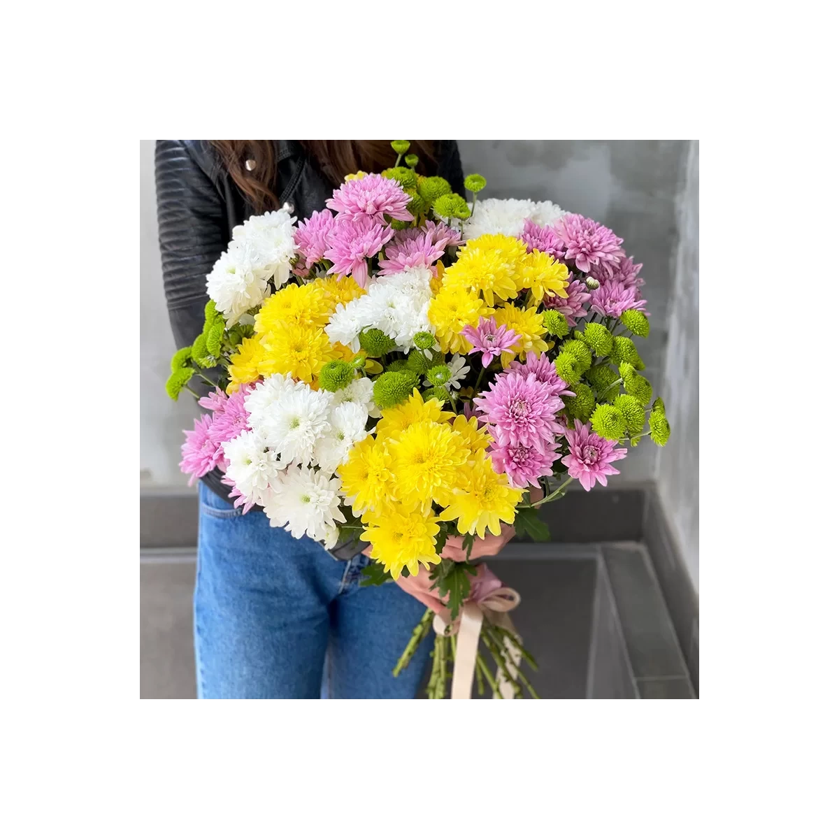 Autumn Bouquet of Chrysanthemums