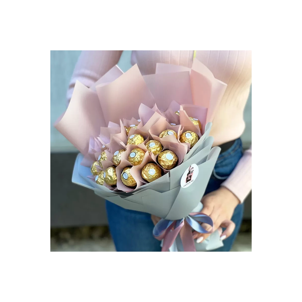 Buchet "Ferrero Rocher"