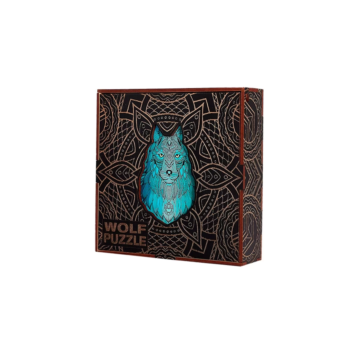 Wooden Puzzle "Wolf" 70 pcs.