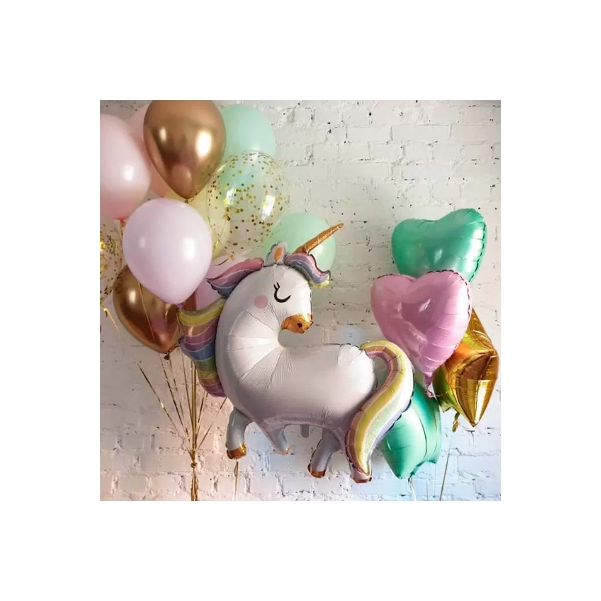 Helium Balloons Set "Magic Unicorn"