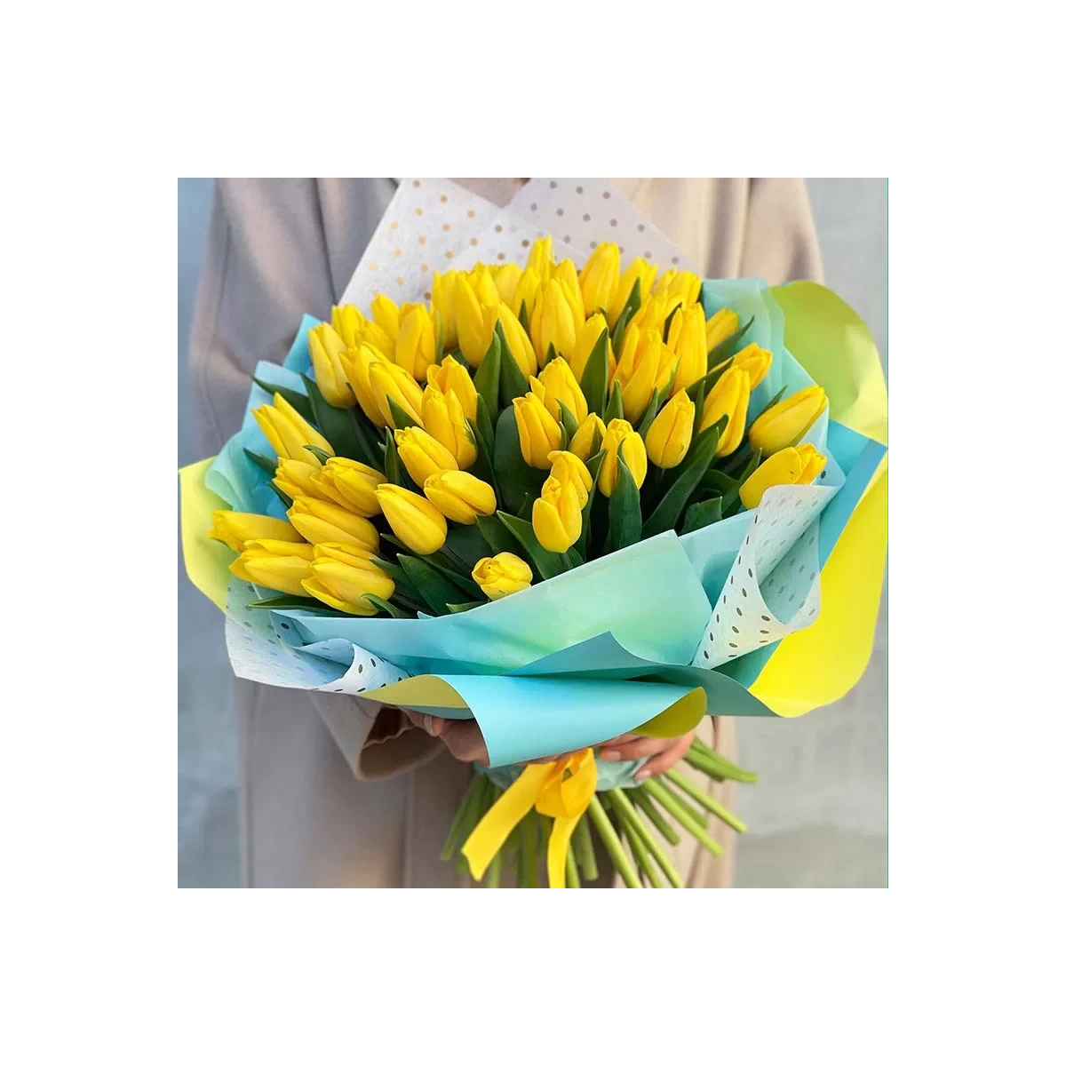 59 Yellow Tulips