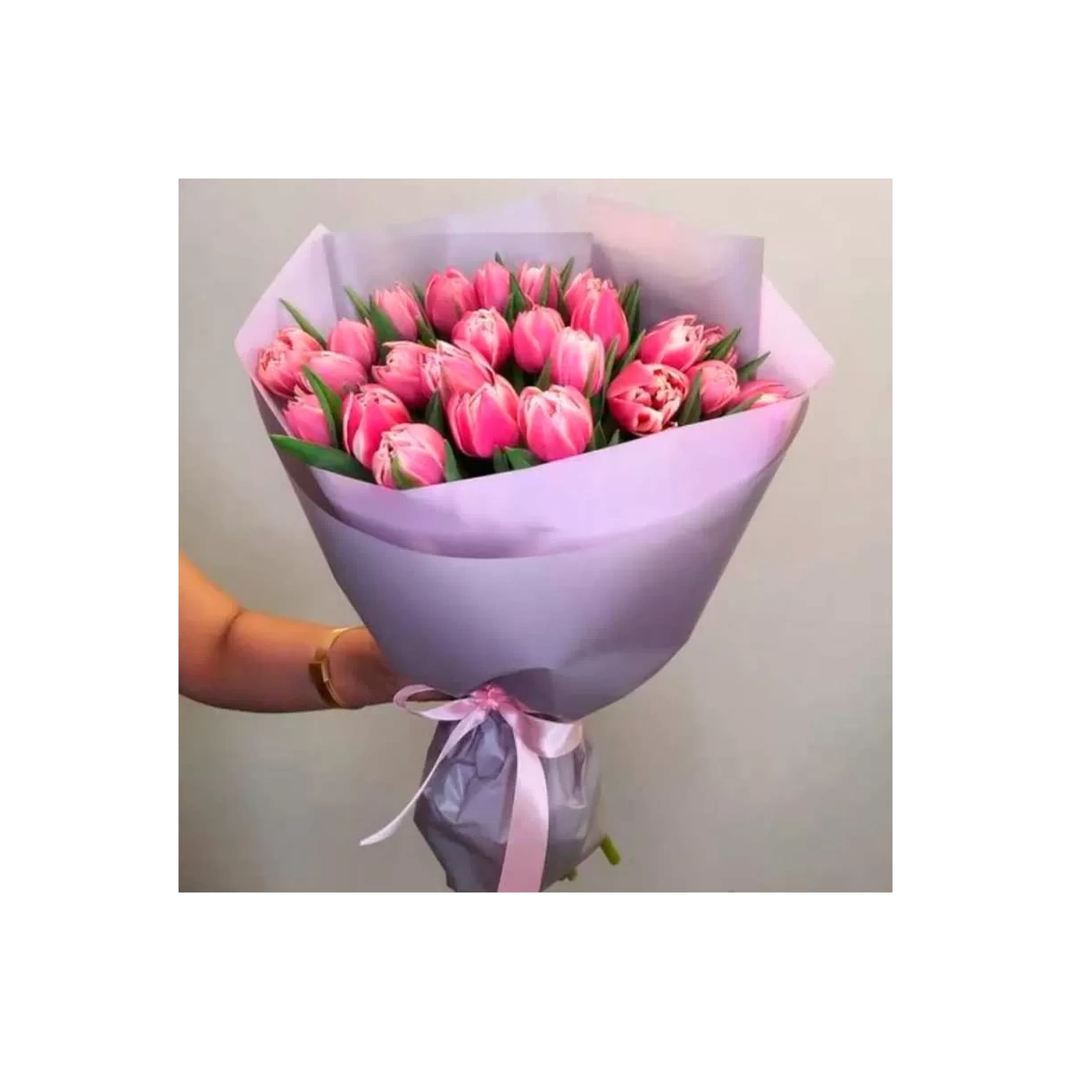 25 Pink Peony Tulips 25 Pink Peony Tulips