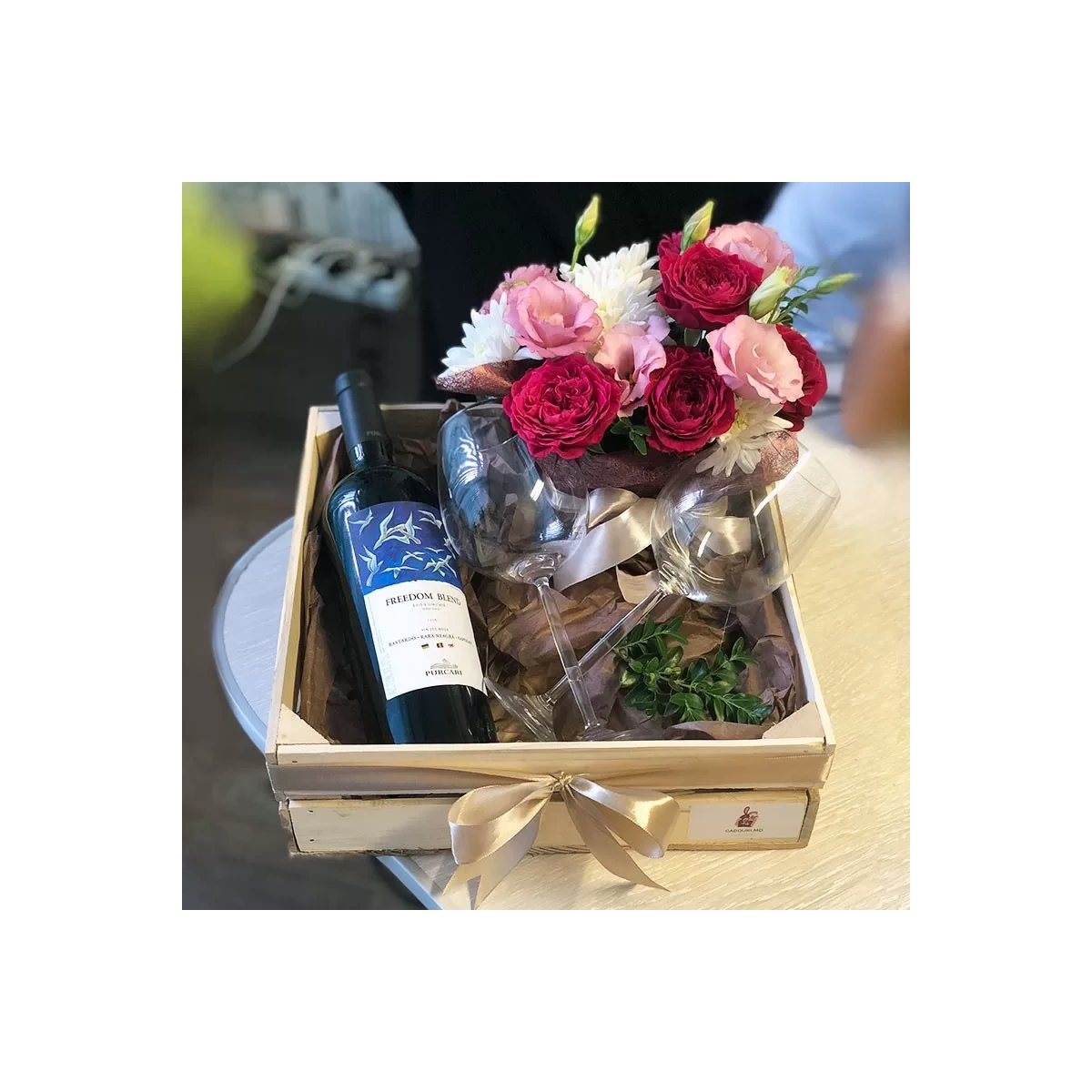 Buy wine gift set with delivery Chisinau, Moldova