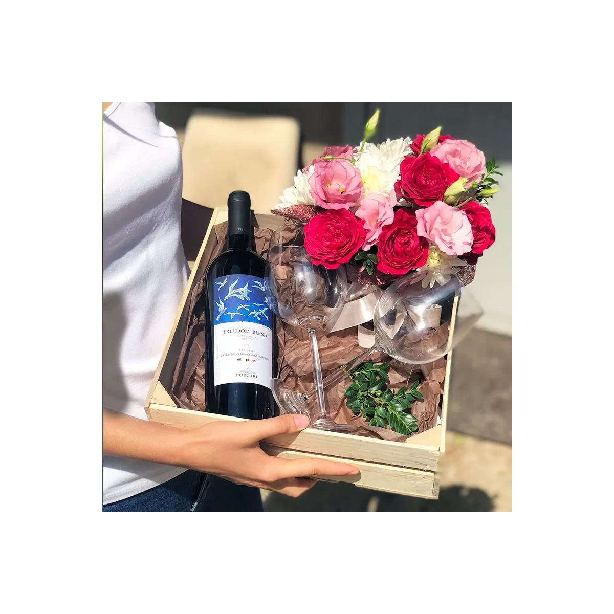 Buy wine gift set with delivery Chisinau, Moldova