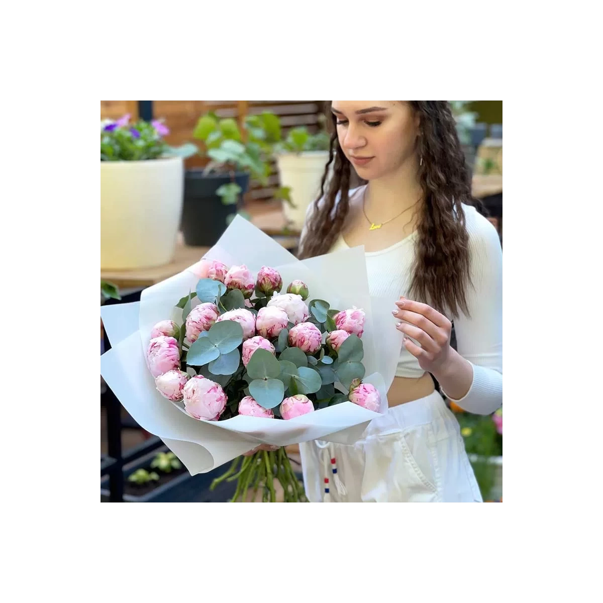 17 Dutch Pink Peonies