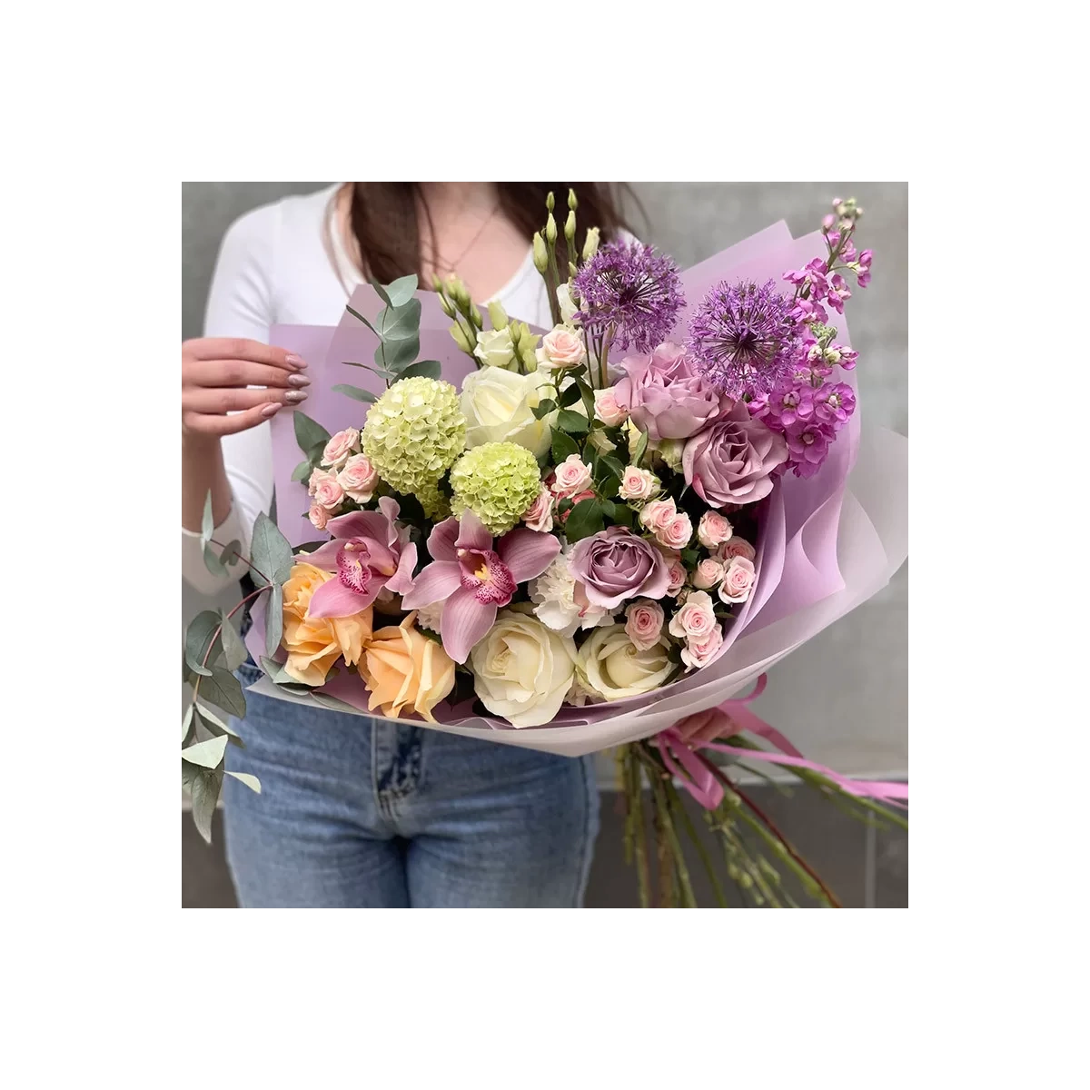 Bouquet " Midnight Rose"