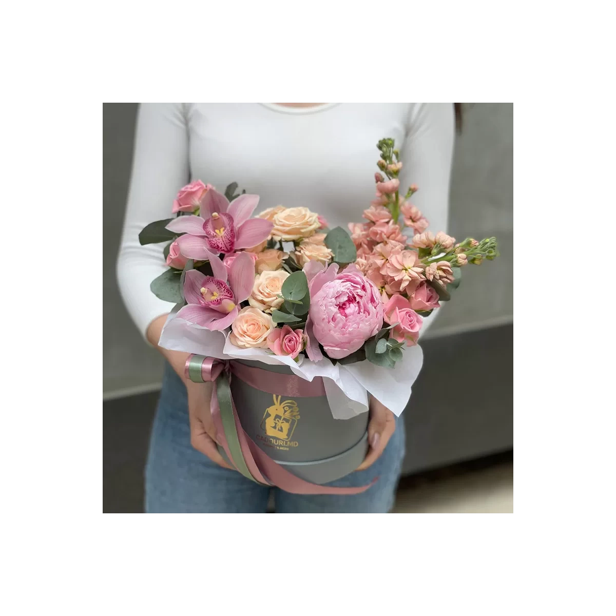 Flowers in a Box "Madame In Love"