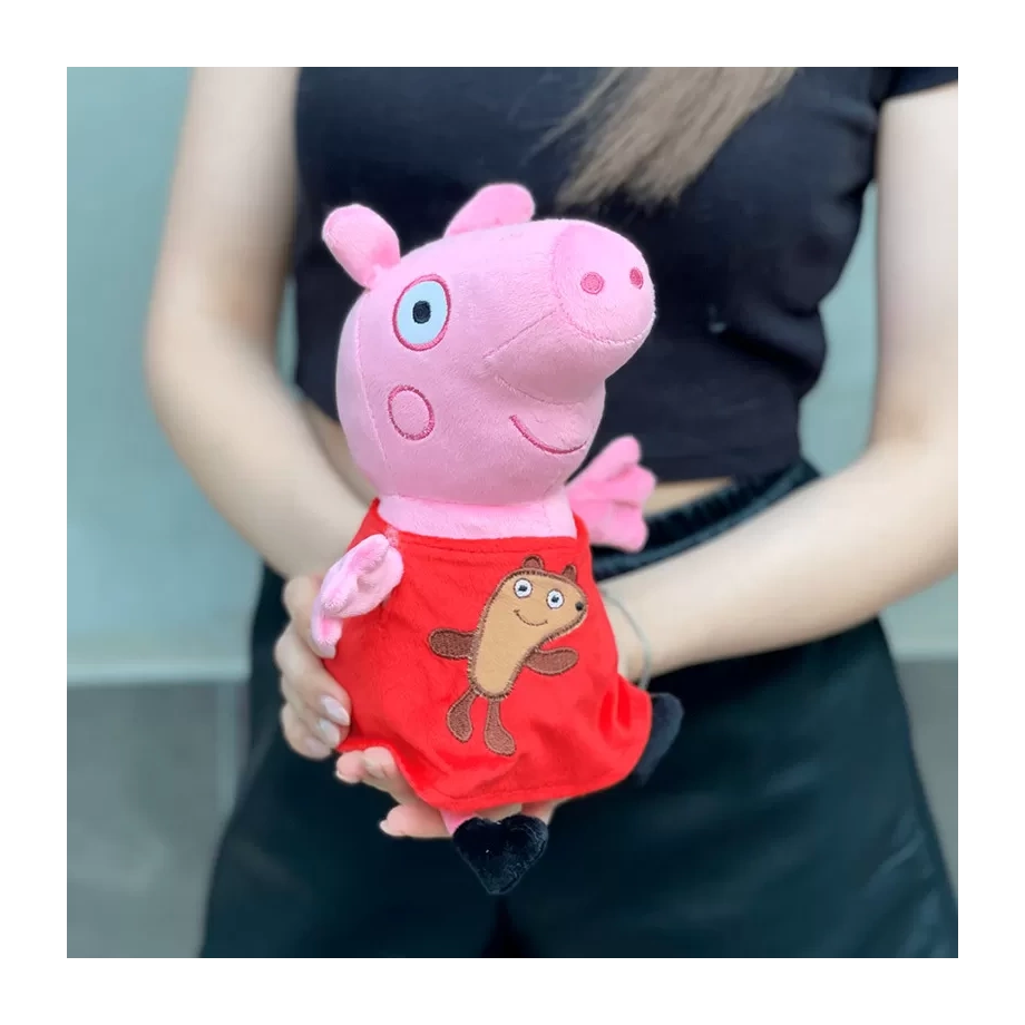 Amazon Peluche Peppa Pig Con Voz Peppa Pig Peppa S Bedtime