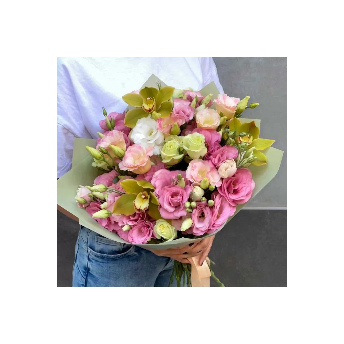 Bouquet "Pink Jungle"