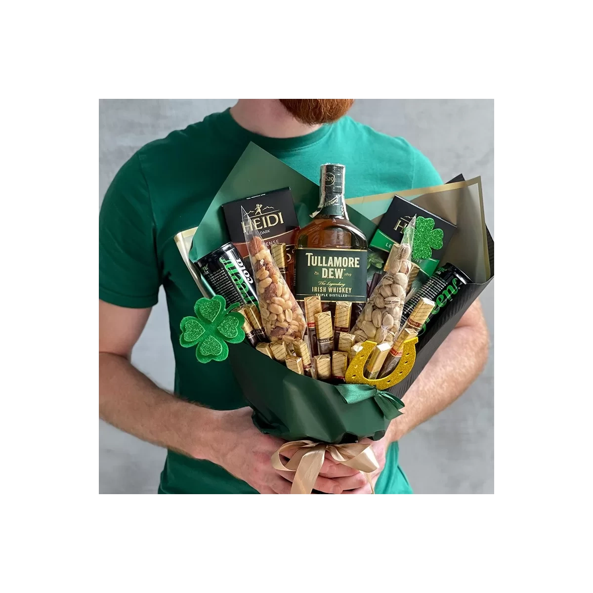 Buy Bouquet for Men "Irish Whiskey" with delivery in Chișinău, Moldova - Cadouri.md