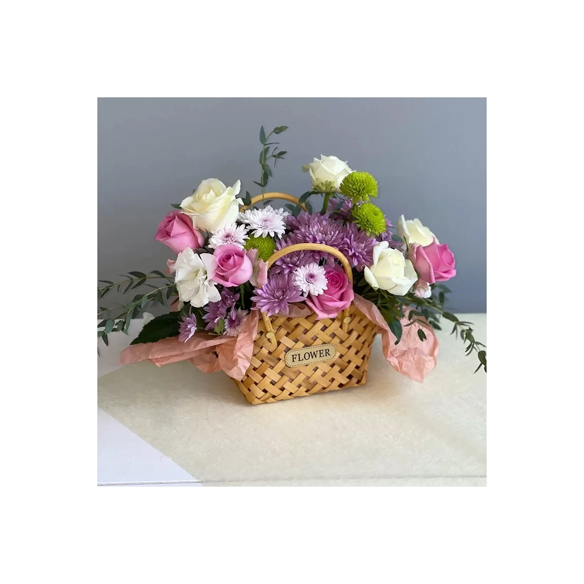 Flower basket "Berry punch"
