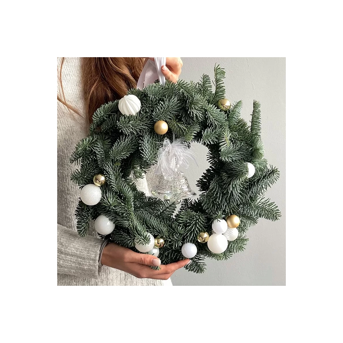 Spruce Wreath "Christmas Bells"