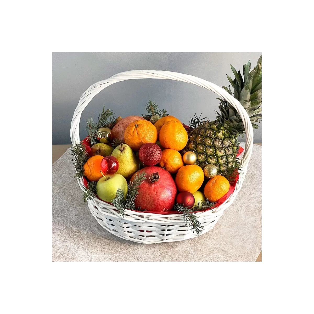 Christmas Fruit Basket