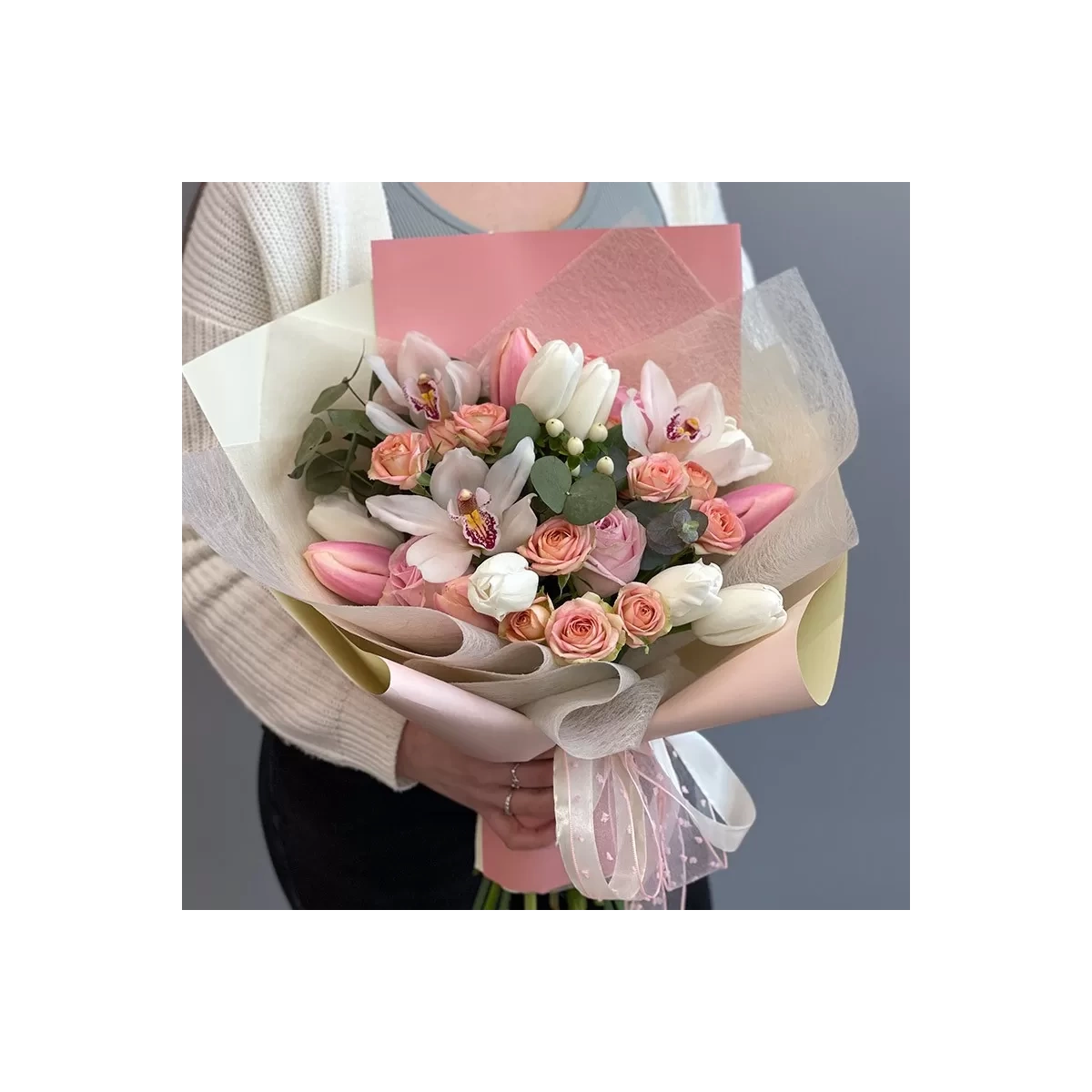 Bouquet "Pink Gradient"