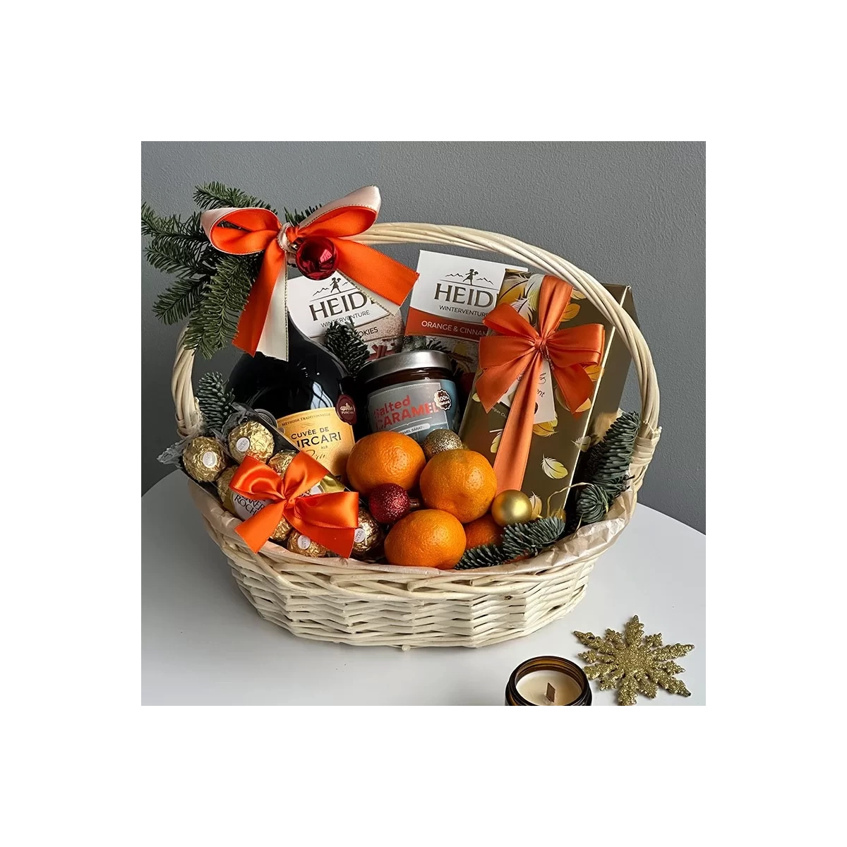 Basket "Tangerine Mood"