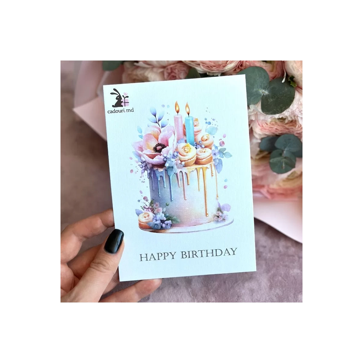 Postcard "Birthday Cake"