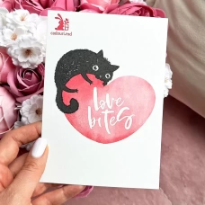 Felicitare "Love Bites"