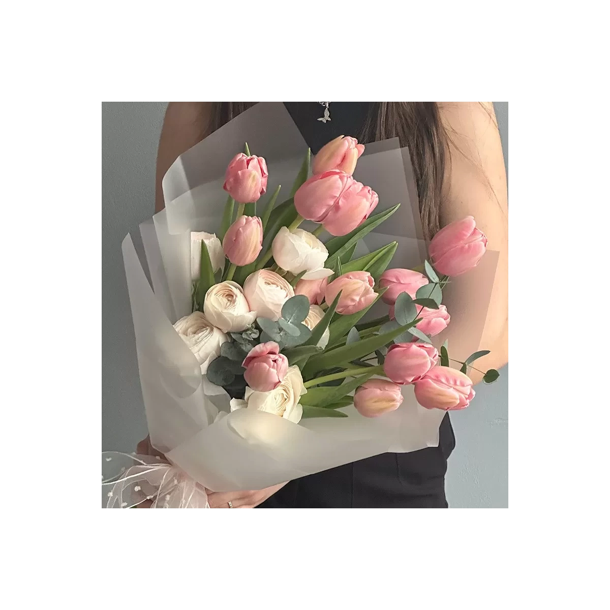 Buchet de Ranunculus cu Lalele