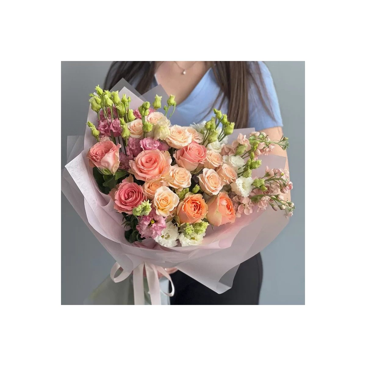 Bouquet "Peach Highlights"