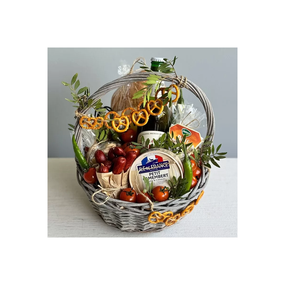 Buy Gift Basket "Rustic" with delivery in Chișinău, Moldova - Cadouri.md