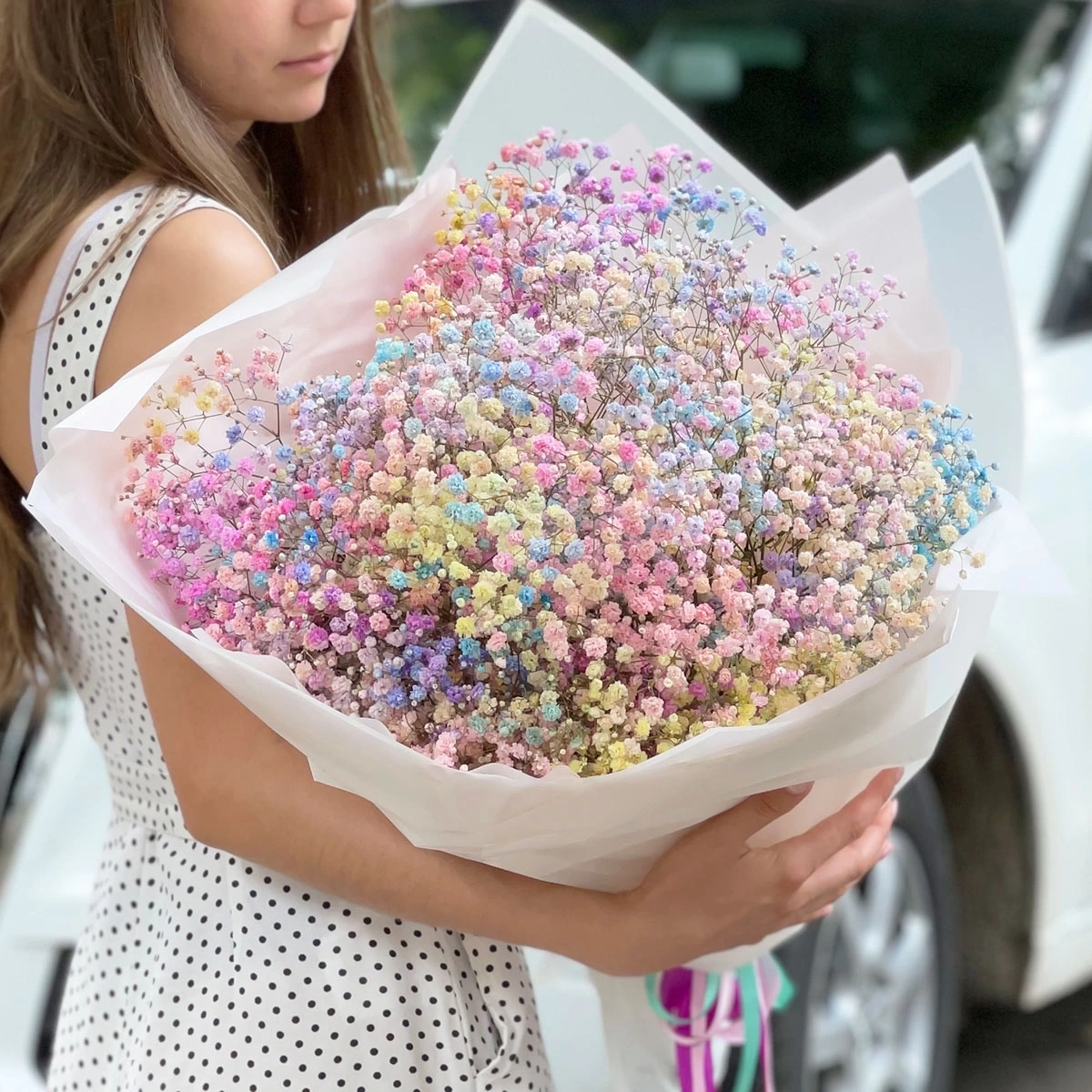 Rainbow Gypsophilla