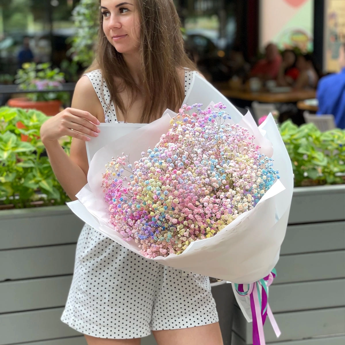 Rainbow Gypsophilla