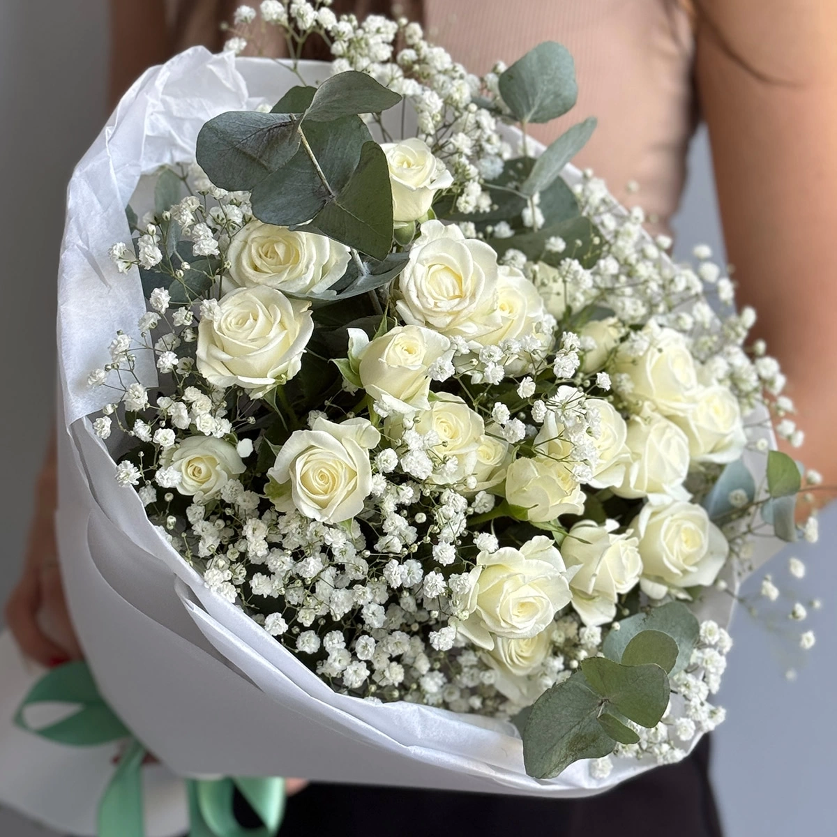 Bouquet "White Pearls"