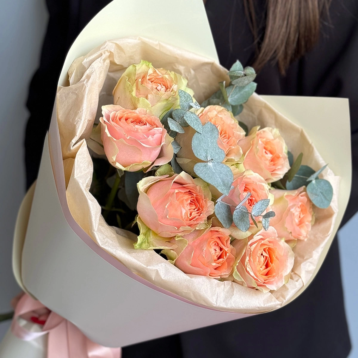 Bouquet "Peach Dream"