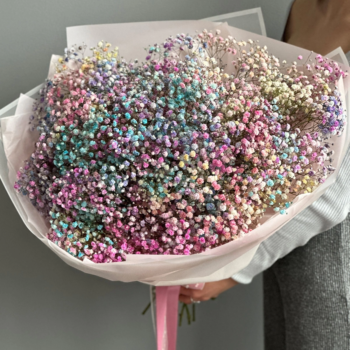 Bouquet of Gypsophila "Tutti Frutti" photo