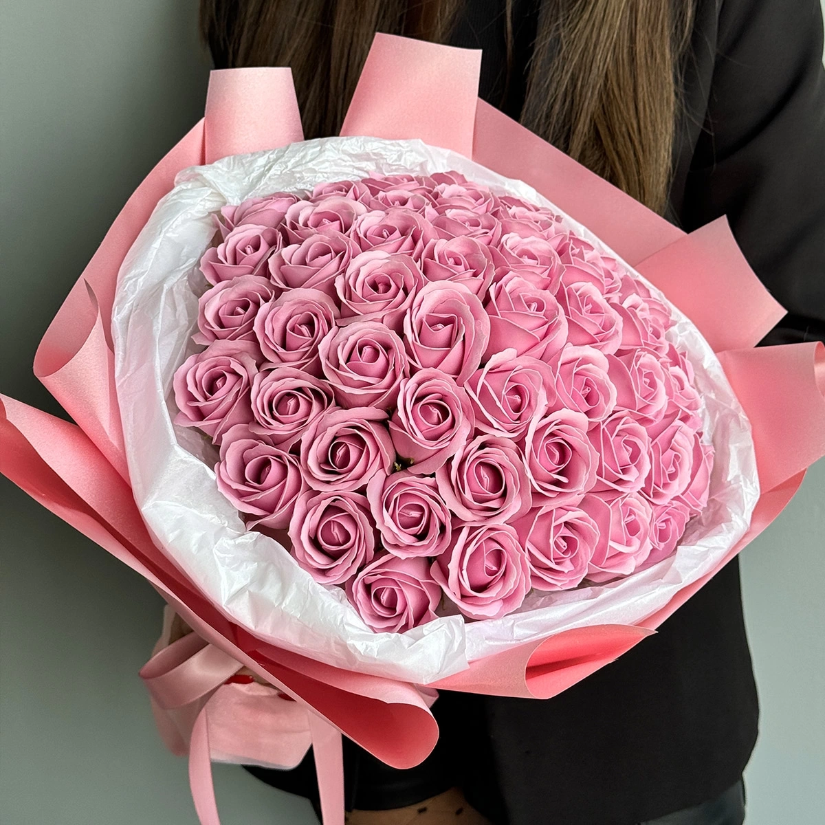 51 Pink Soap Roses