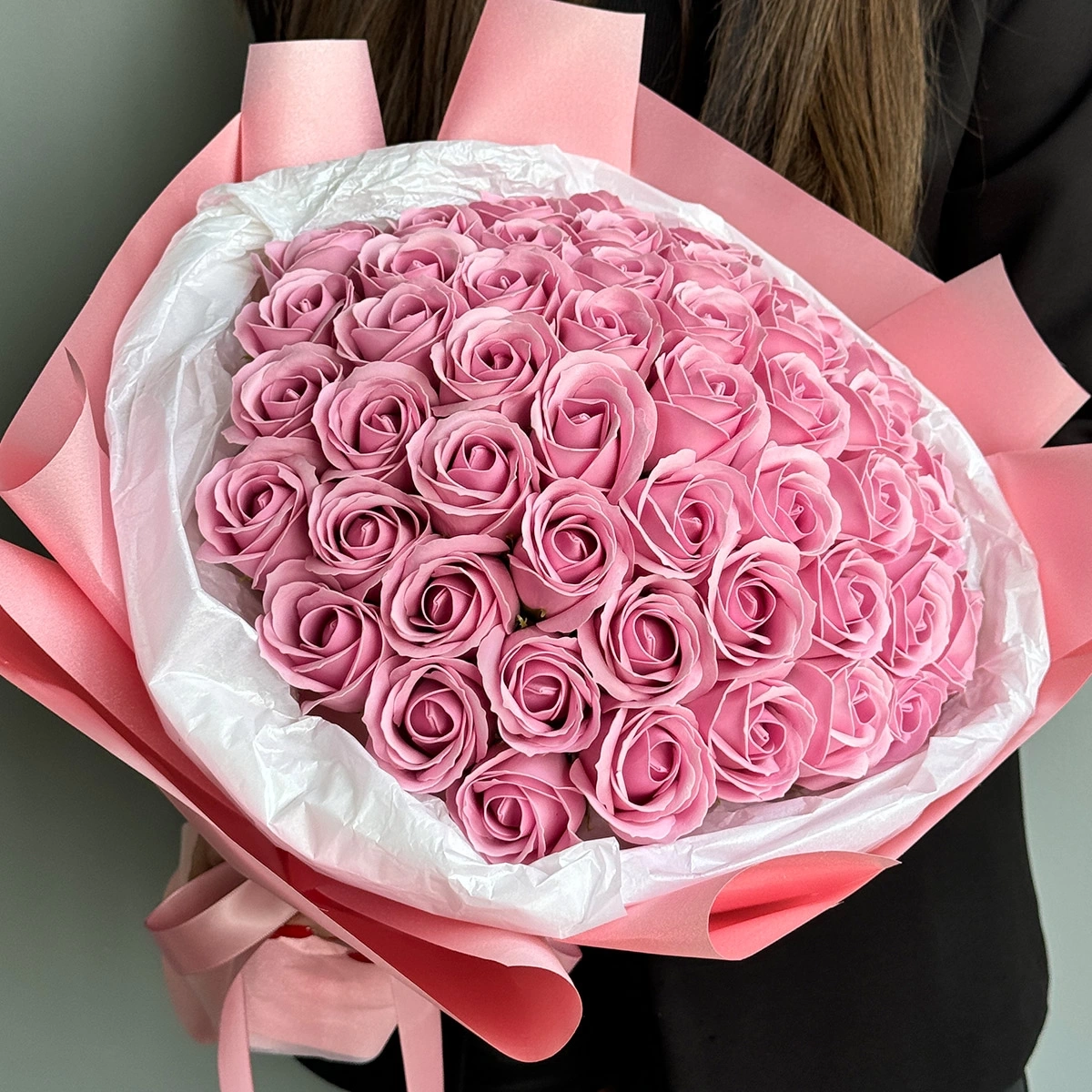 51 Pink Soap Roses