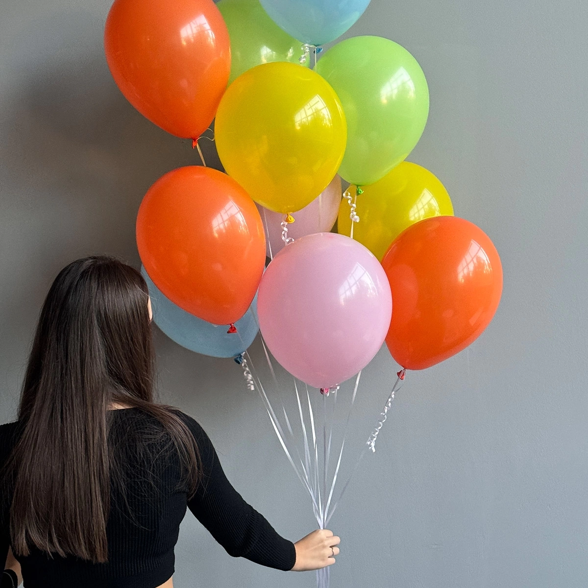 Buy multicolored balloons with delivery Chisinau, Moldova