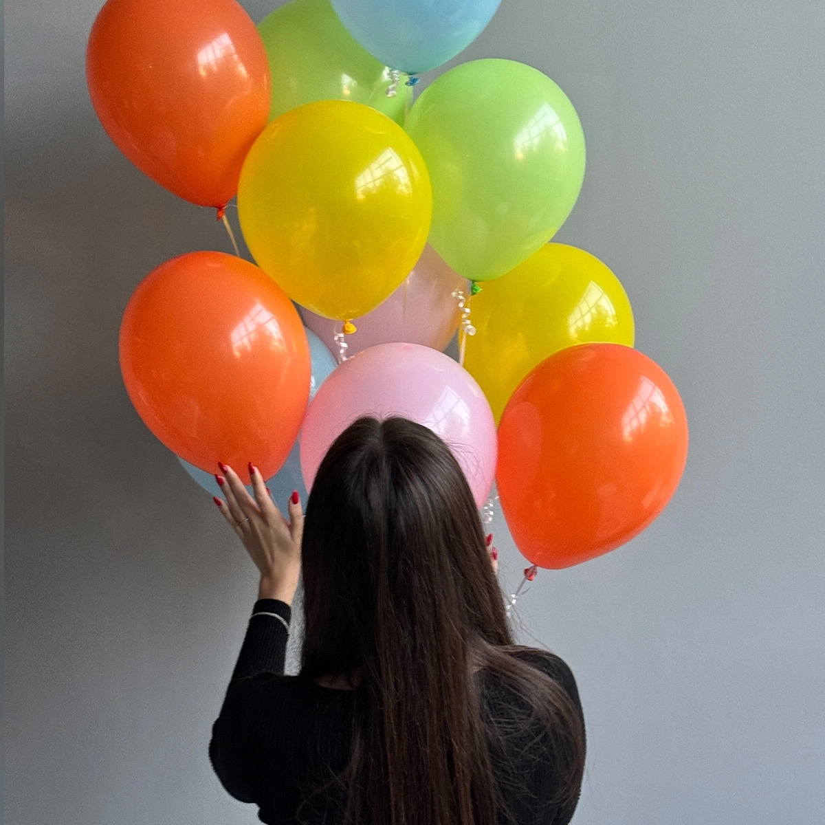 Buy multicolored balloons with delivery Chisinau, Moldova