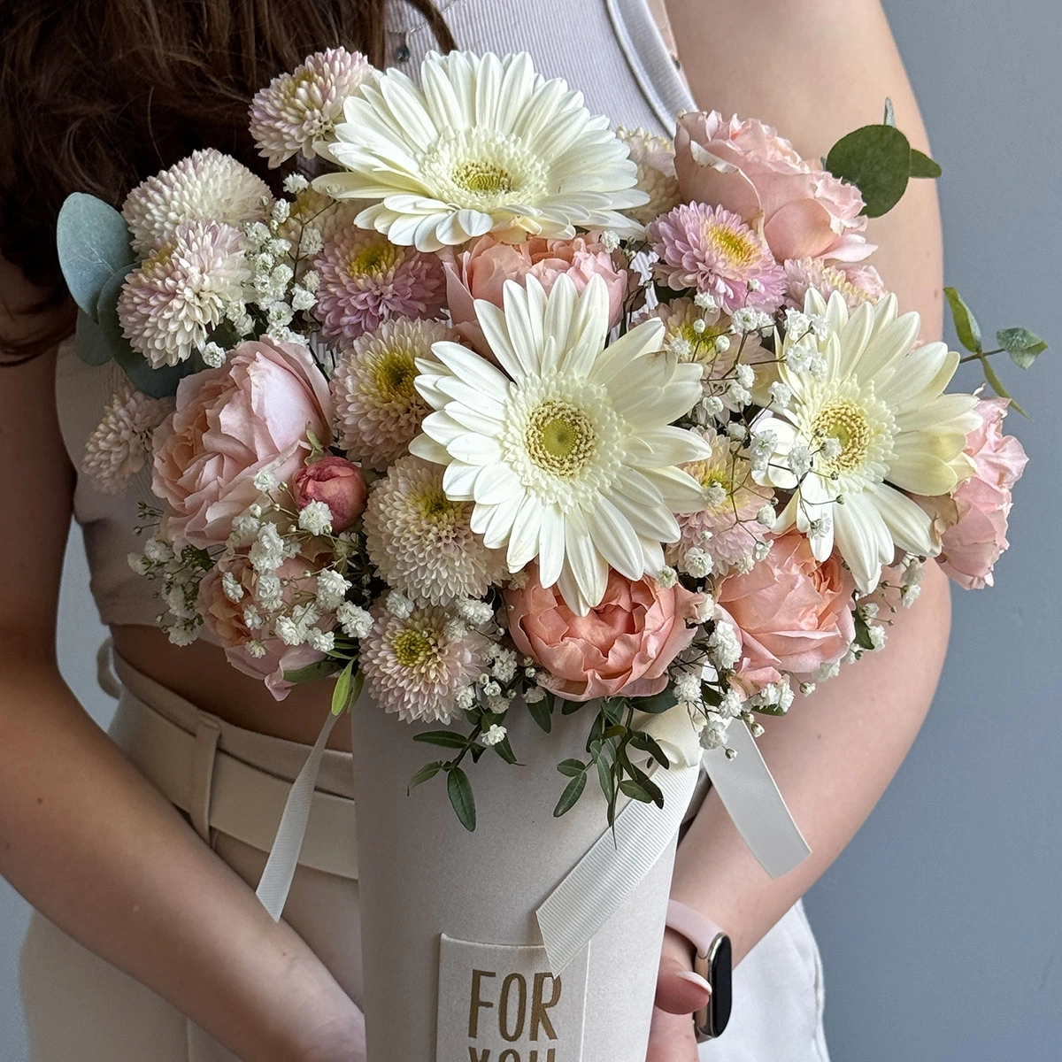 Flower Vase "Gerbera Symphony"