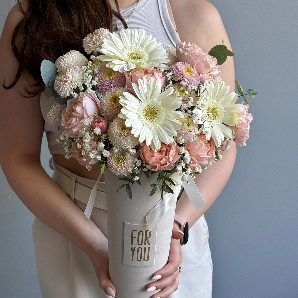 Flower Vase "Gerbera Symphony"