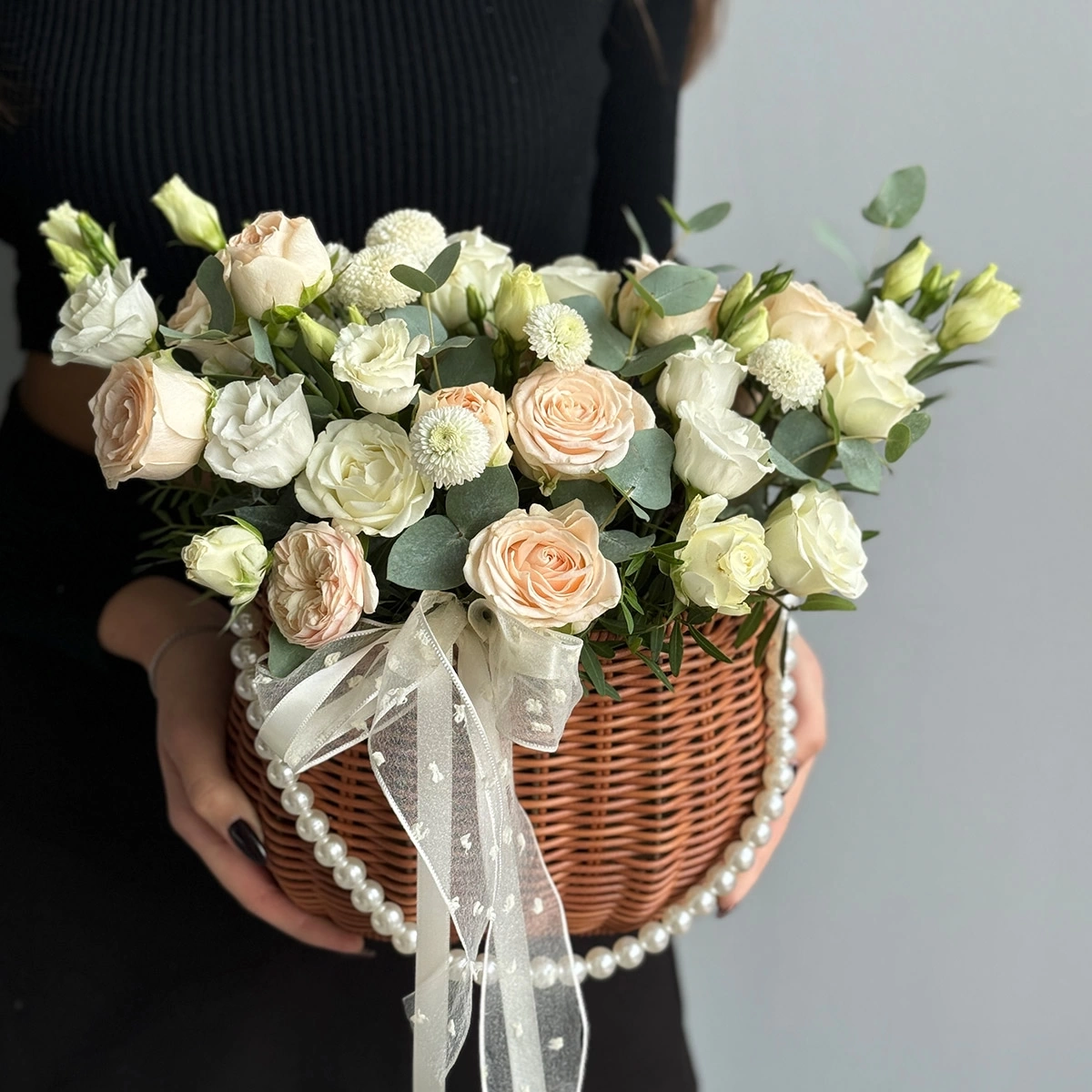 Flower Basket "Pearl"