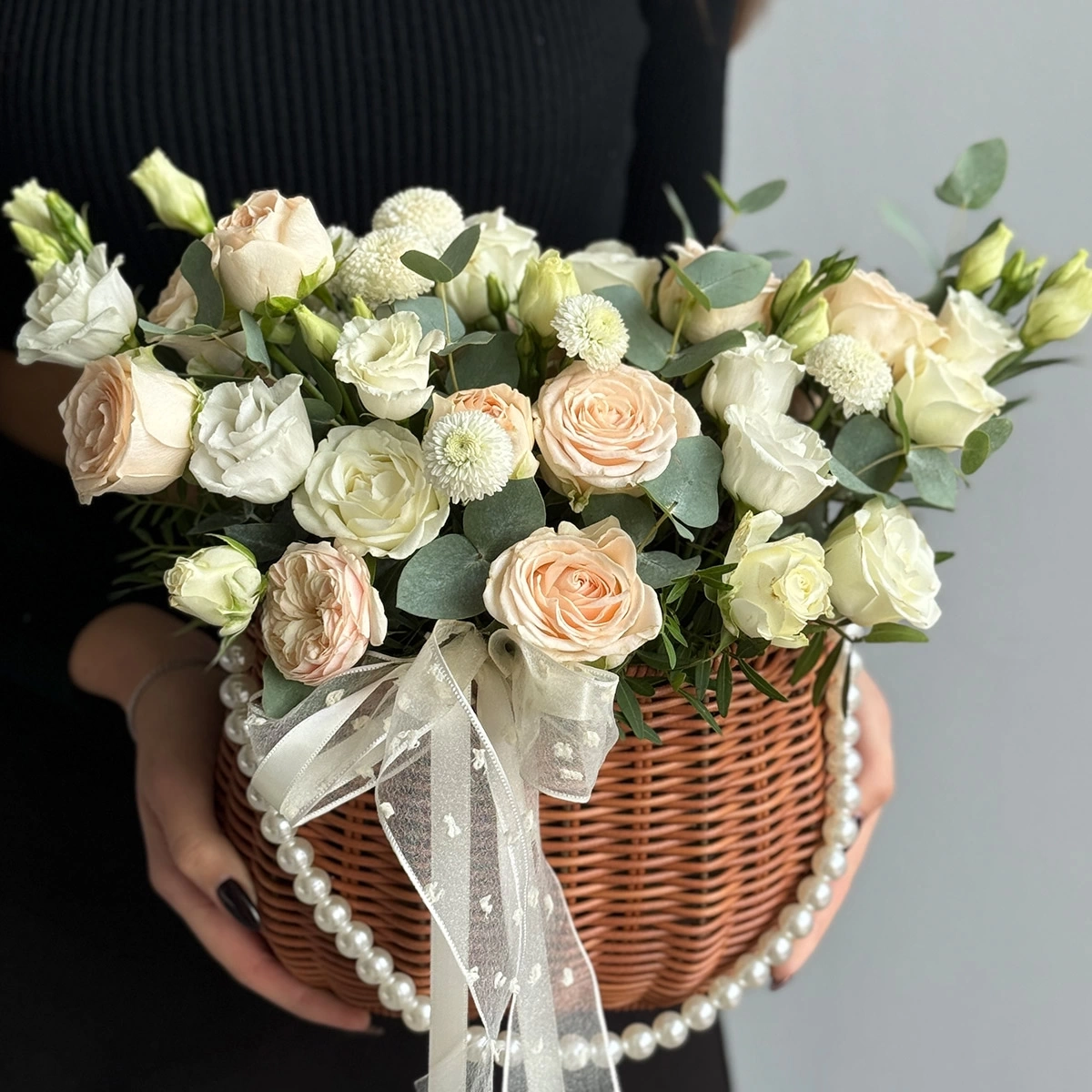 Flower Basket "Pearl"